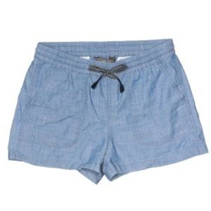Chambray Comfy Denim Shorts Small Point Sur
